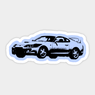 Supra A80 2JZ Sticker